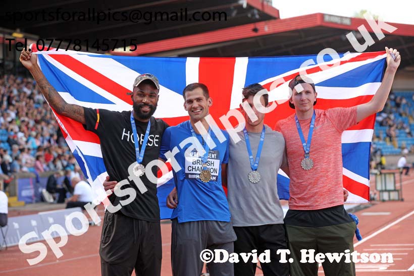 Mens high jump, British World Championship Team Trials, Alexander Stadium, Birmingham